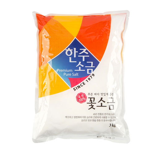 한주 꽃소금 3KG