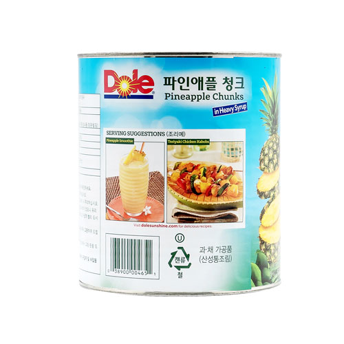 파인애플 청크 3kg (DOLE)