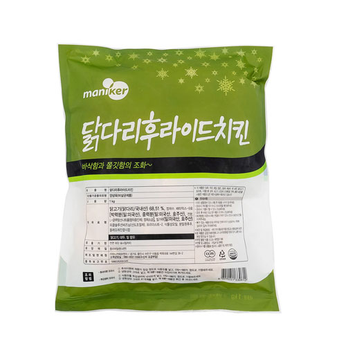 닭다리후라이드치킨 1KG (마니커)